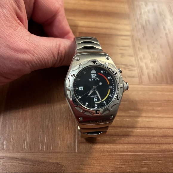 Rare Seiko Arctura Kinetic with Diver Bezel - Picture 5 of 10